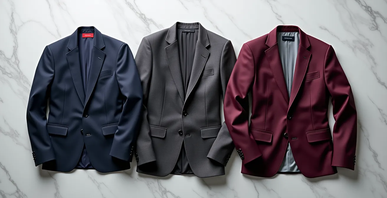 Farbpsychologie im Business - verschiedene Anzugfarben und ihre Wirkung
