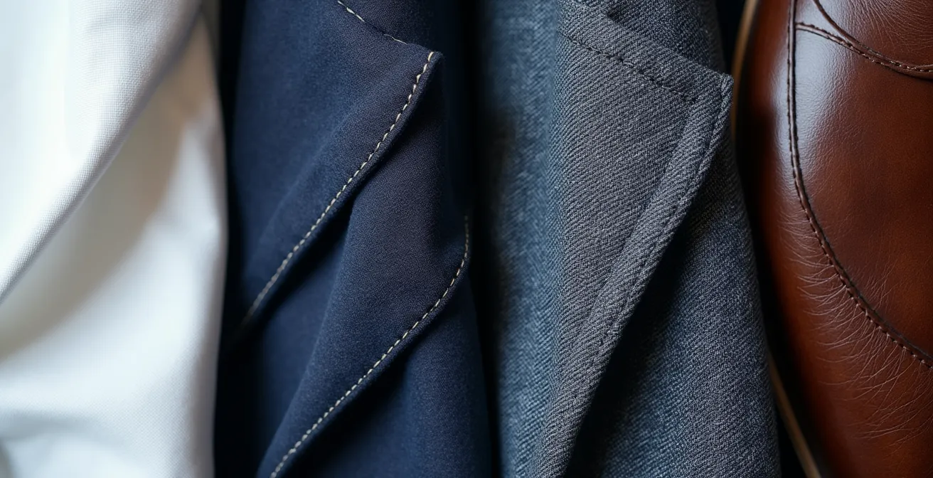 Die vier Grundpfeiler einer klassischen Männergarderobe systematisch präsentiert