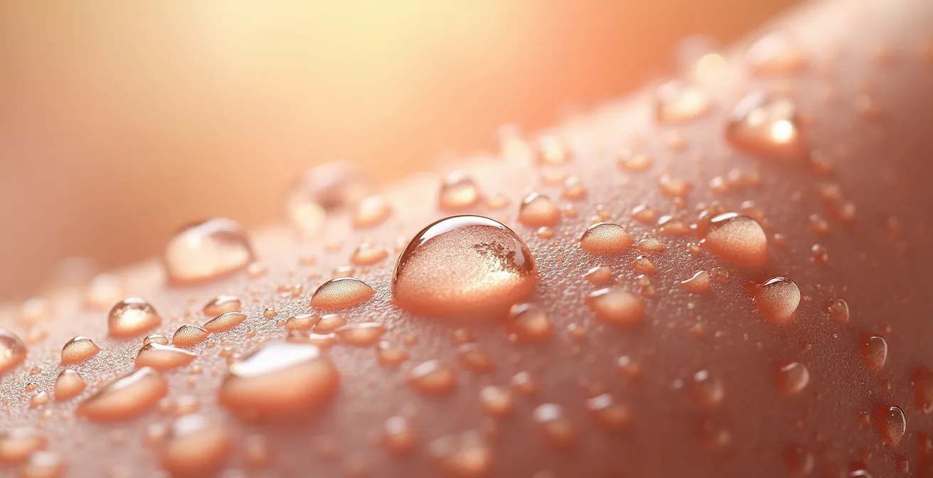 Makroaufnahme der Hautstruktur, die den komplexen und sensiblen Regenerationsprozess zeigt.