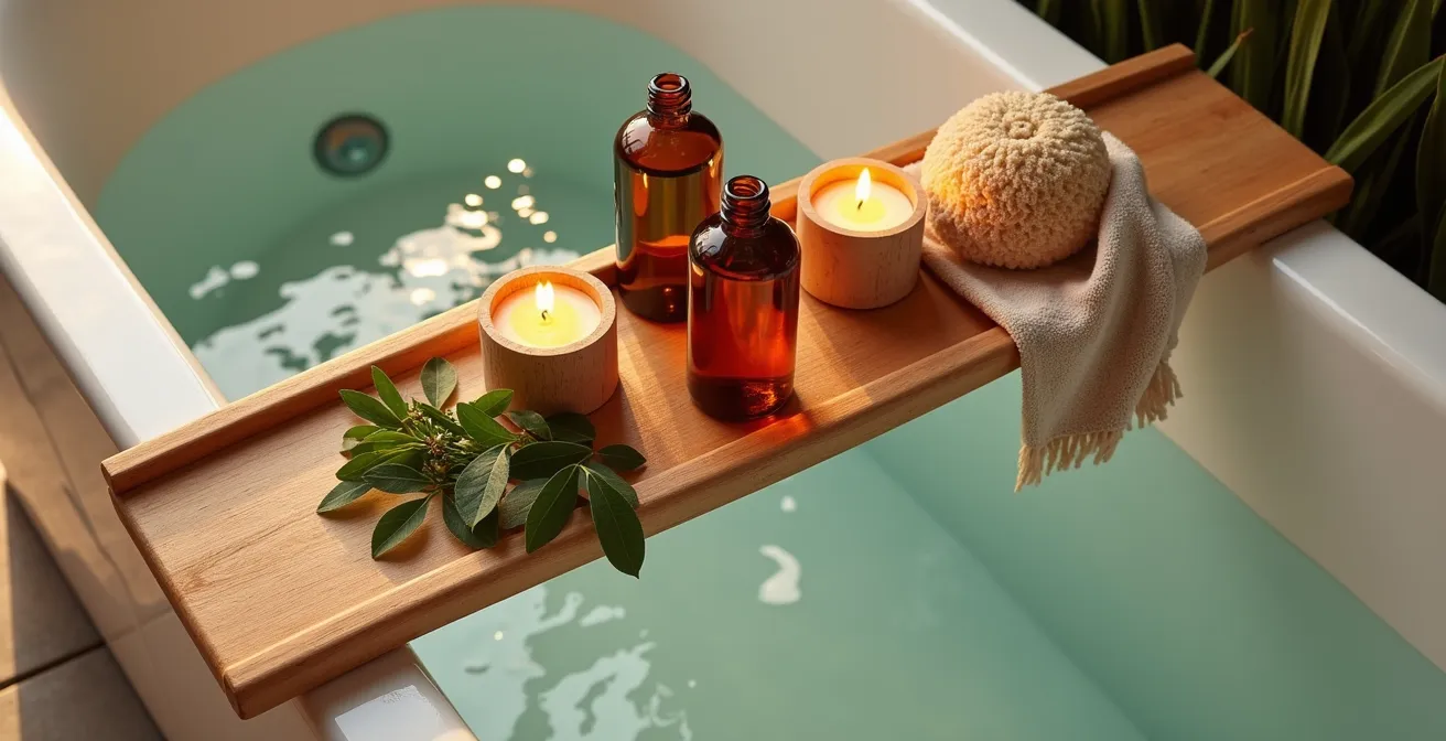 Entspannendes Peeling-Ritual im heimischen Spa-Ambiente